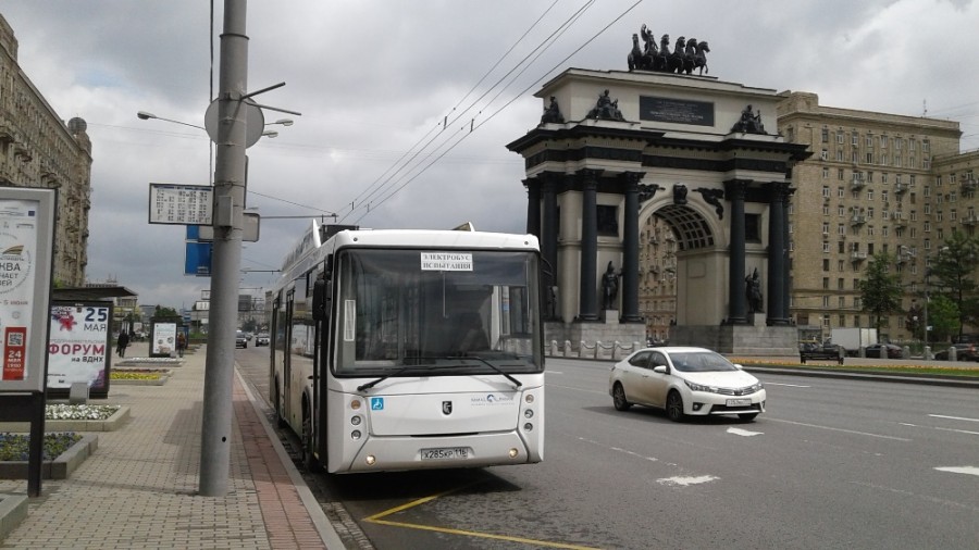 Электробус КАМАЗа протестируют на маршрутах Москвы