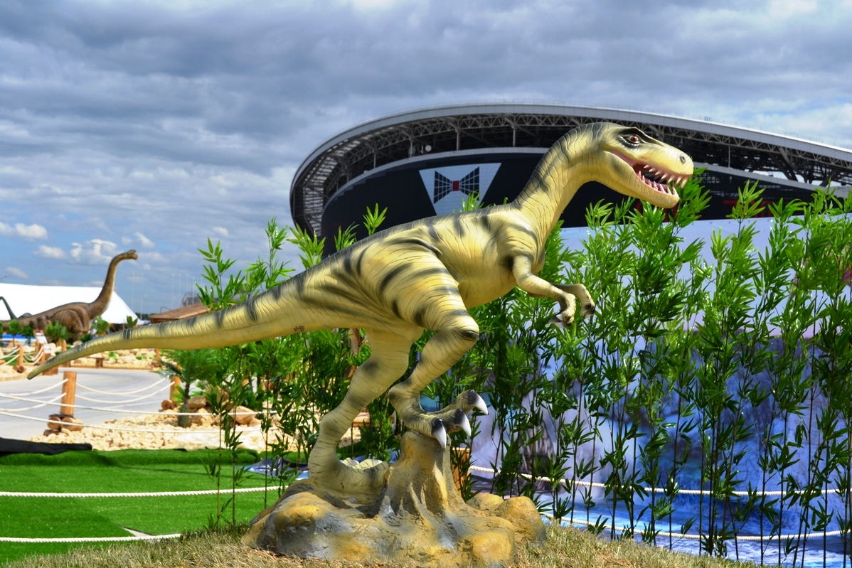 Юркин парк - Парк динозавров в Казани 