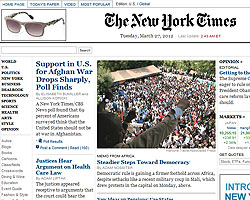 Сайт The New York Times